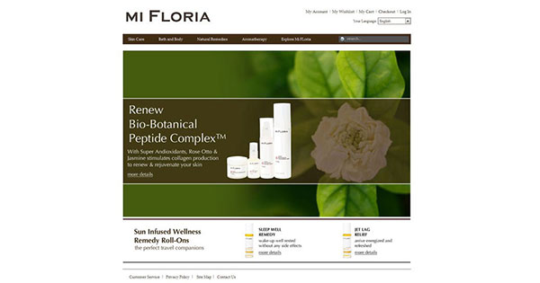 Mi Floria Website